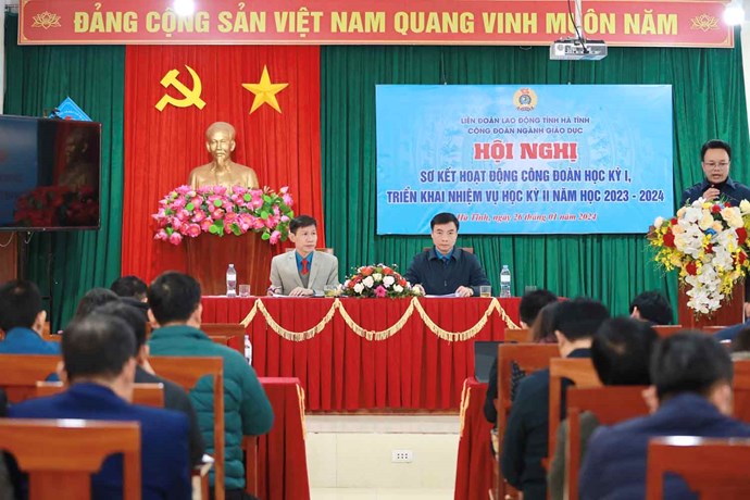 Công đoàn Giáo dục Hà Tĩnh nỗ lực chăm lo lợi ích đoàn viên